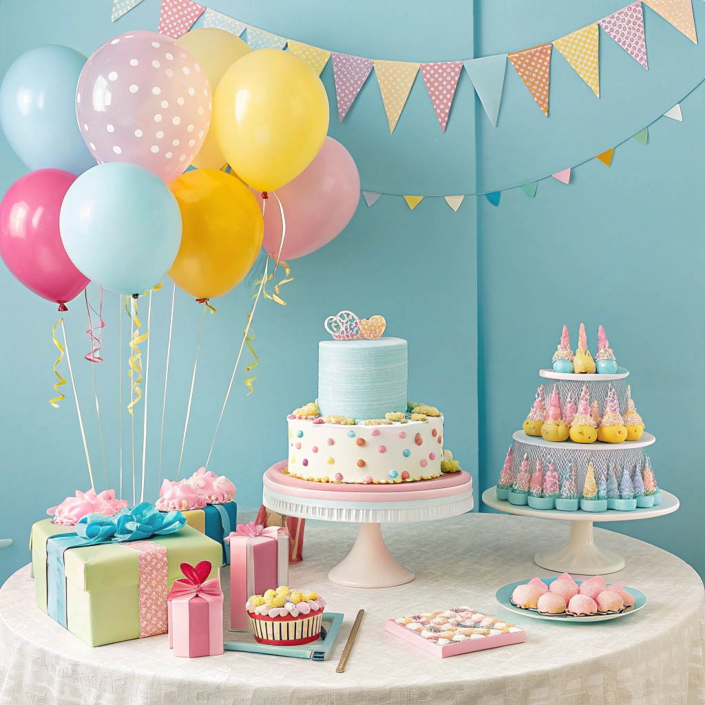 Garden party styling